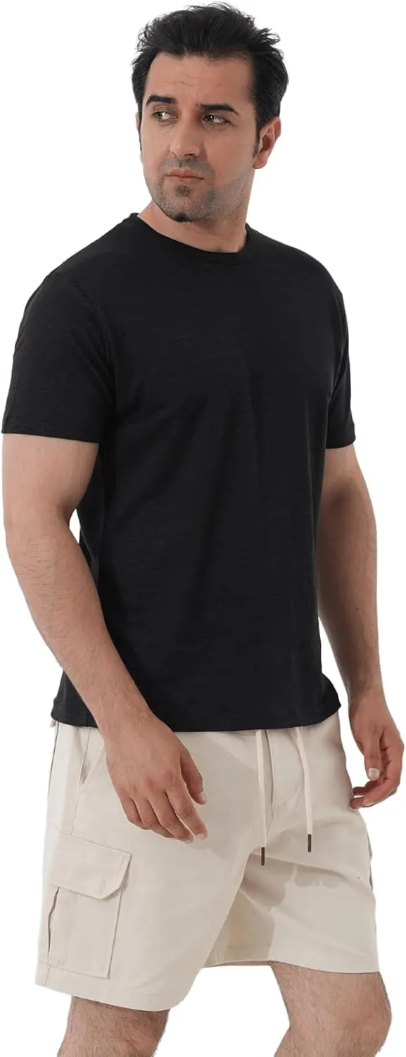 ] Hemp T-Shirt for Men, Organic Hemp Tee Shirts for Men, Mens Hemp T-Shirts