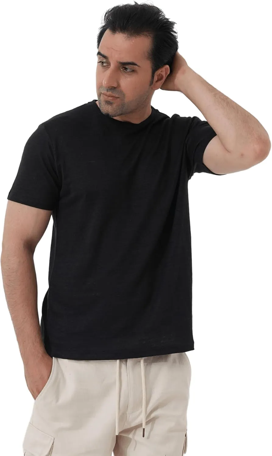 ] Hemp T-Shirt for Men, Organic Hemp Tee Shirts for Men, Mens Hemp T-Shirts