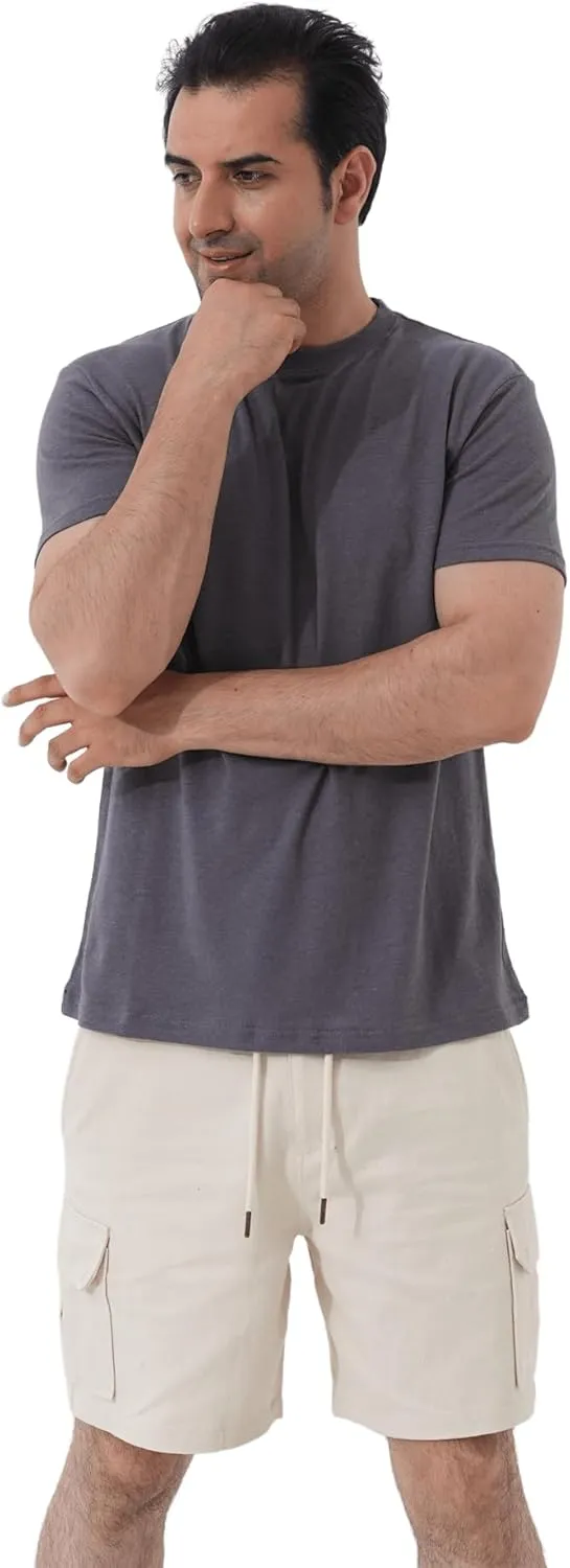 ] Hemp T-Shirt for Men, Organic Hemp Tee Shirts for Men, Mens Hemp T-Shirts