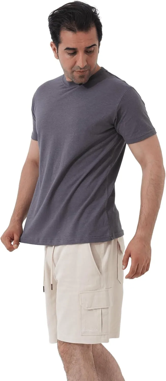] Hemp T-Shirt for Men, Organic Hemp Tee Shirts for Men, Mens Hemp T-Shirts