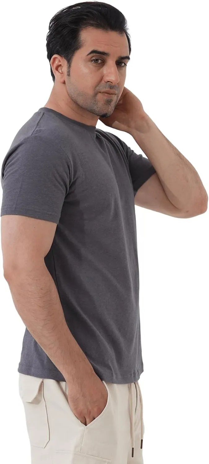 ] Hemp T-Shirt for Men, Organic Hemp Tee Shirts for Men, Mens Hemp T-Shirts