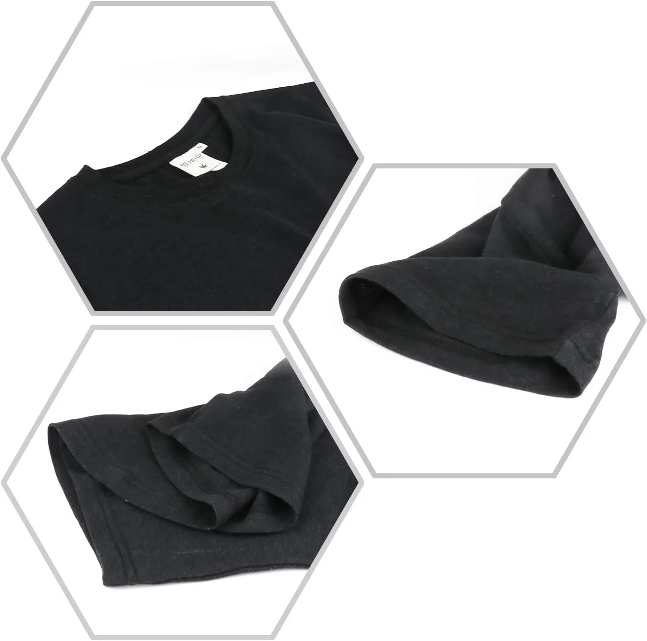 ] Hemp T-Shirt for Men, Organic Hemp Tee Shirts for Men, Mens Hemp T-Shirts