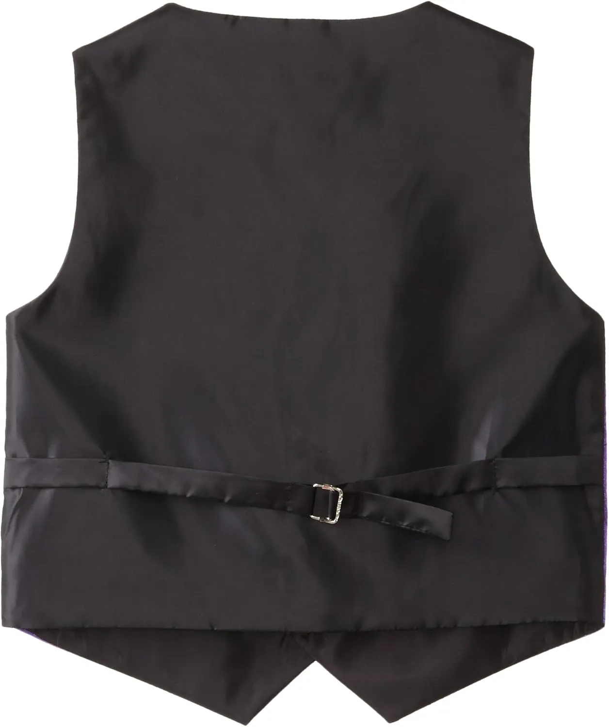 American Exchange Boys' Satin 4 Piece Vest Set