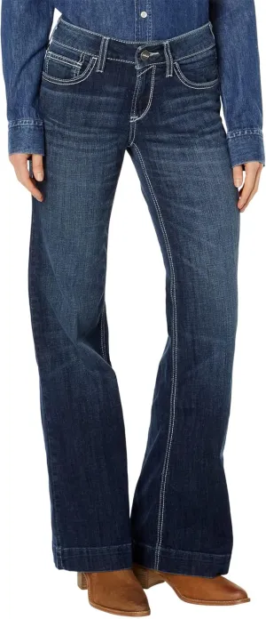 ARIAT Women's Trouser Perfect Rise Aisha Wide Leg Jean
