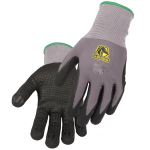 Black Stallion AccuFlex Nitrile Micro-Foam Dot Grip Knit Gloves, 12/pk - GC1526-GB