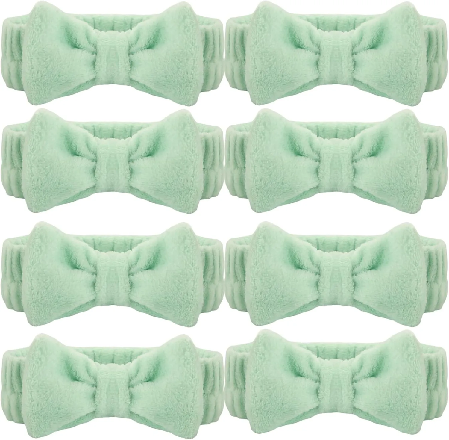 Bridesmaid Scrunchies Proposal Gifts square 4.1inch Bachelorette Hair Claws Clips Girls heart sunglasses headband gift for Wedding Party Favors (24, Sage Green)