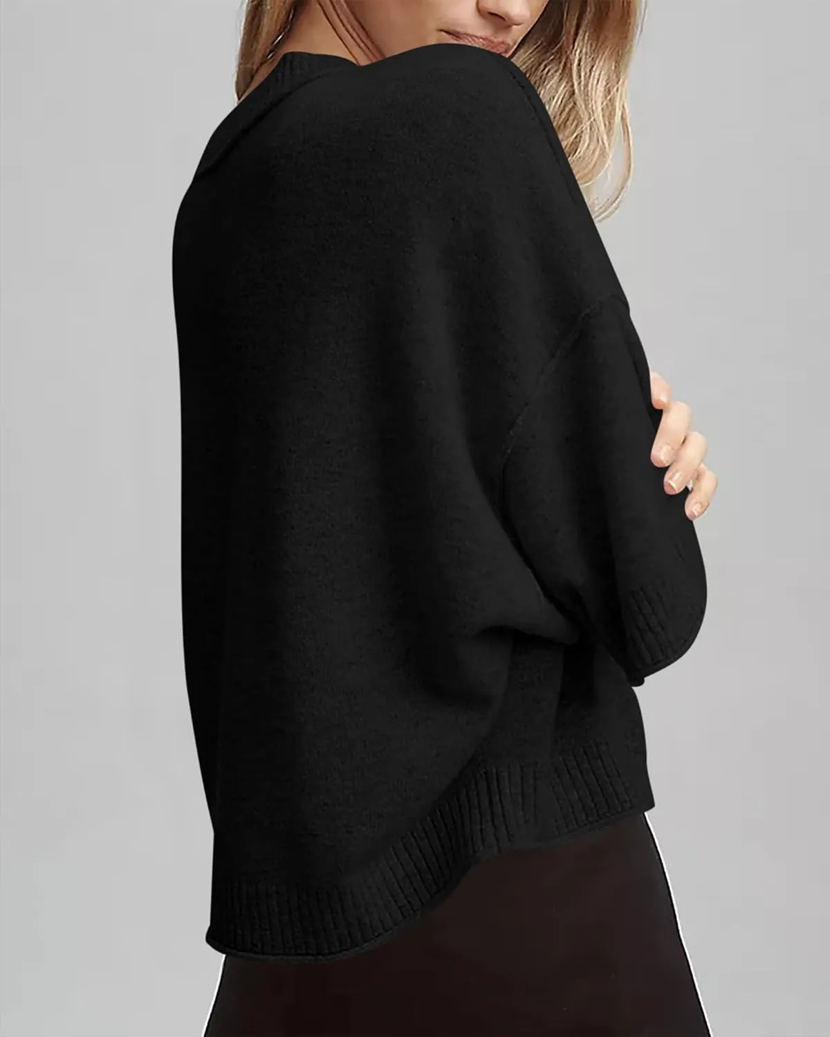BTFBM Womens Short Sleeve Tops 2025 Summer Casual Crew Neck Oversized Sweater Solid Color Ribbed Knit T Shirts