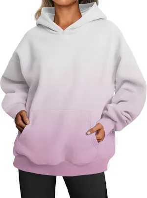 Camo Sweatshirt for Women Oversized Crewneck Hoodies Y2K Novelty Hoodie Maple-Leaf Fleece Hooded Sweatshirts Pocket