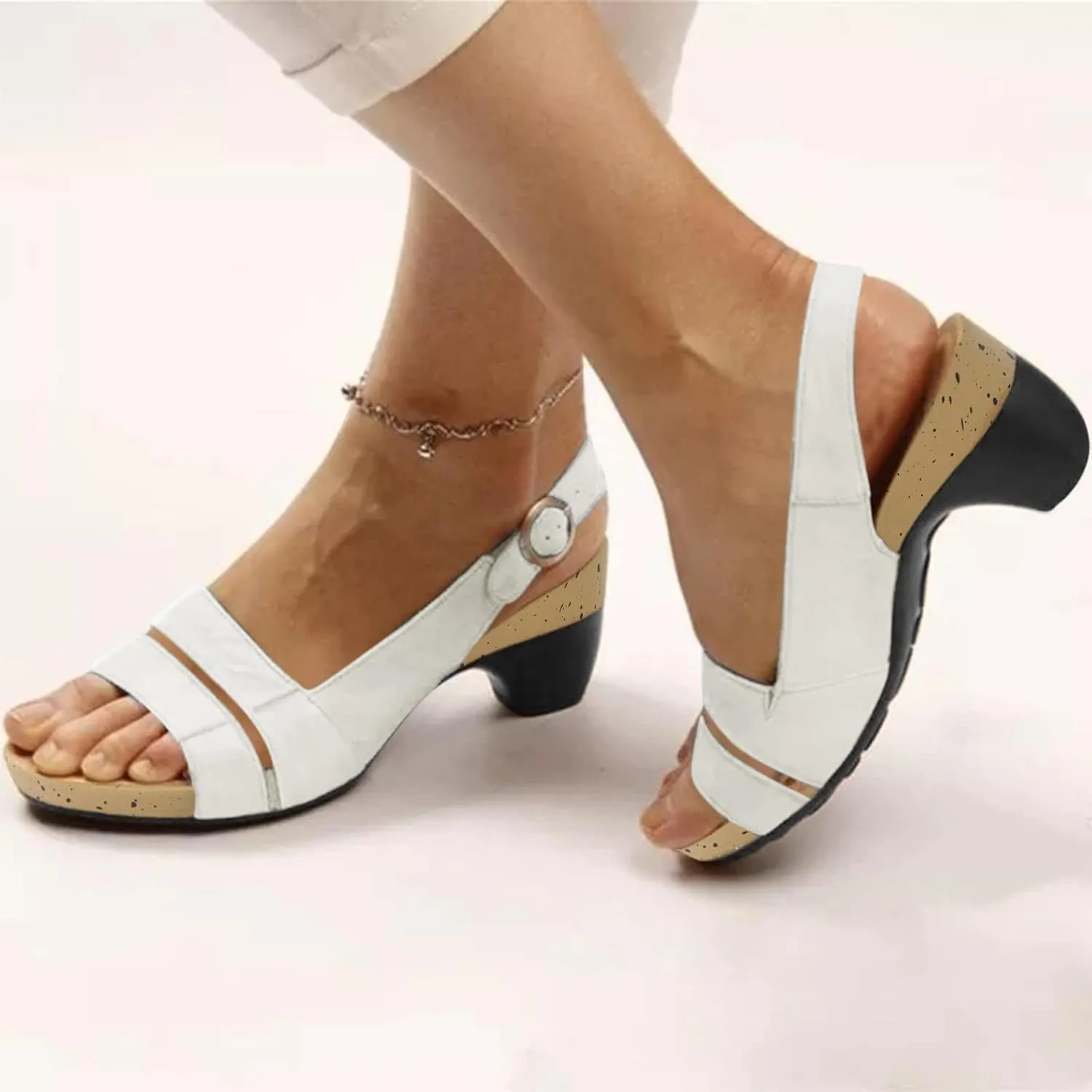 Cathalem Orthopedic Sandals for Women, Libiyi Women's Comfy Orthotic Sandals,Libiyi Women's Breathable Sandals
