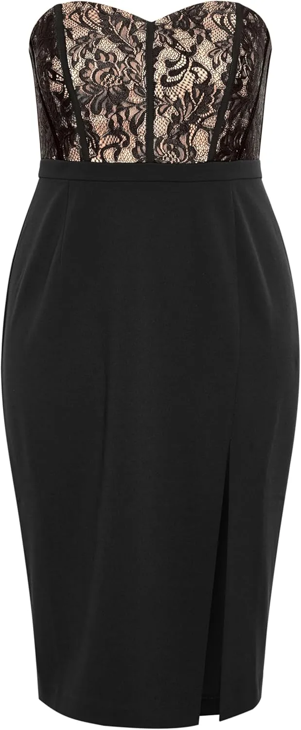 City Chic Women's Plus Size Dress - Perfect Date