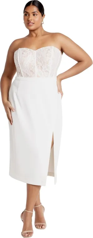 City Chic Women's Plus Size Dress - Perfect Date