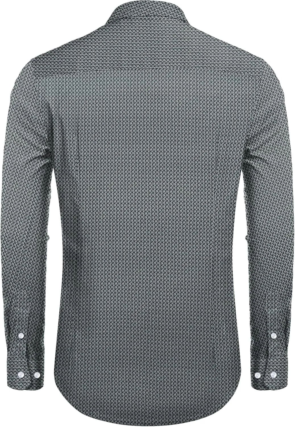 COOFANDY Mens Casual Button Down Shirts Long Sleeve Untucked Shirts for Men Stretch Dress Shirt