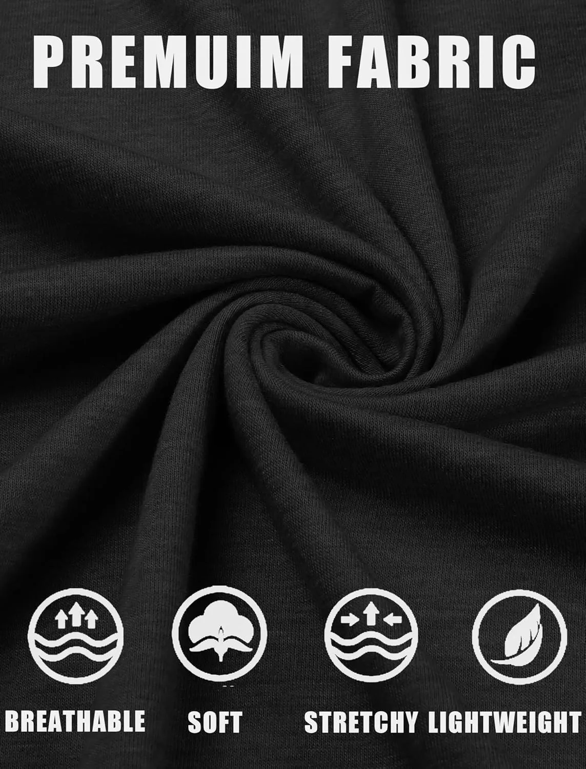 COOFANDY Men's Casual Henley Shirts Short Sleeve Pocket T-Shirts Lightweight Button Henley Pullover Basic Tees
