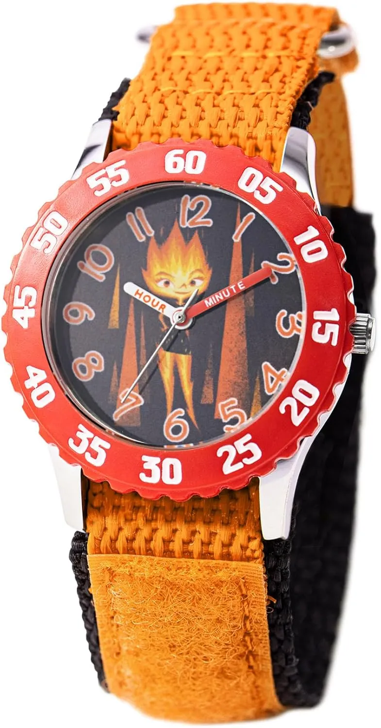 Disney Elemental Kids' Time Teacher Analog Quartz Watch