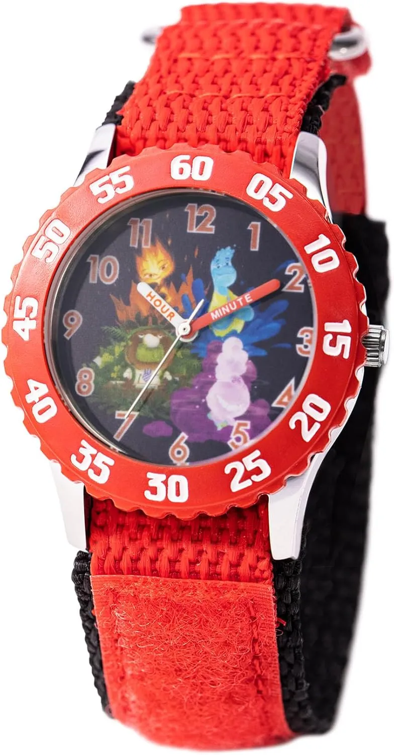 Disney Elemental Kids' Time Teacher Analog Quartz Watch