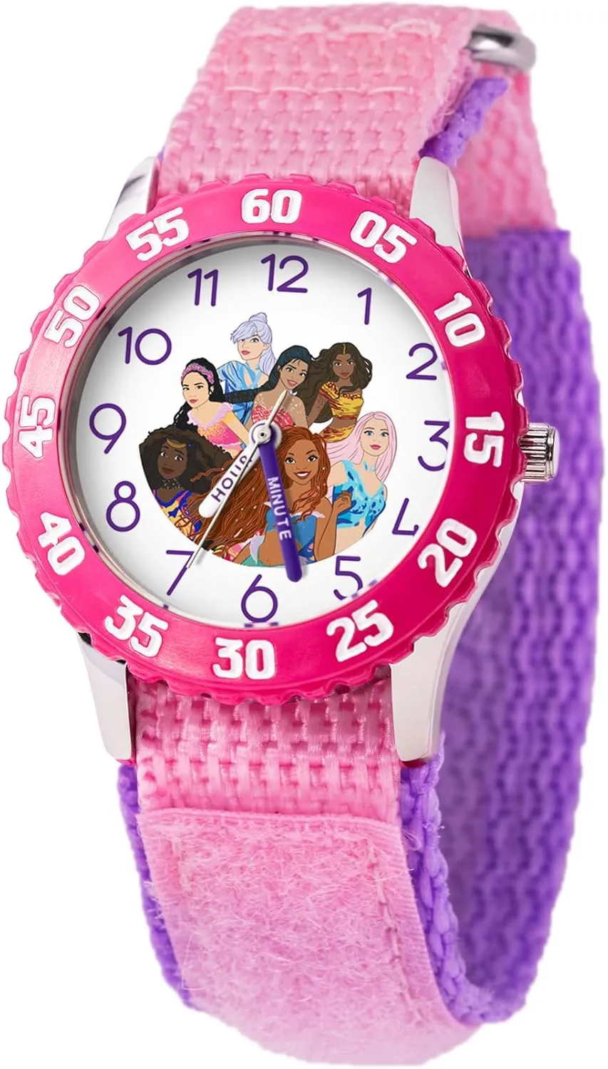 Disney The Little Mermaid Live Action Kids' Time Teacher Analog Quartz Watch