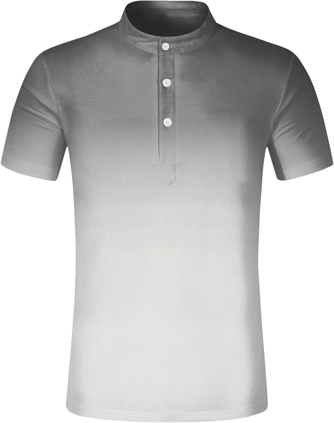 DOPOCQ Mens Polo Shirts Casual Short Sleeve Button Lapel Golf Tee Shirts Summer Fashion Solid Color Cozy Basic Tshirts