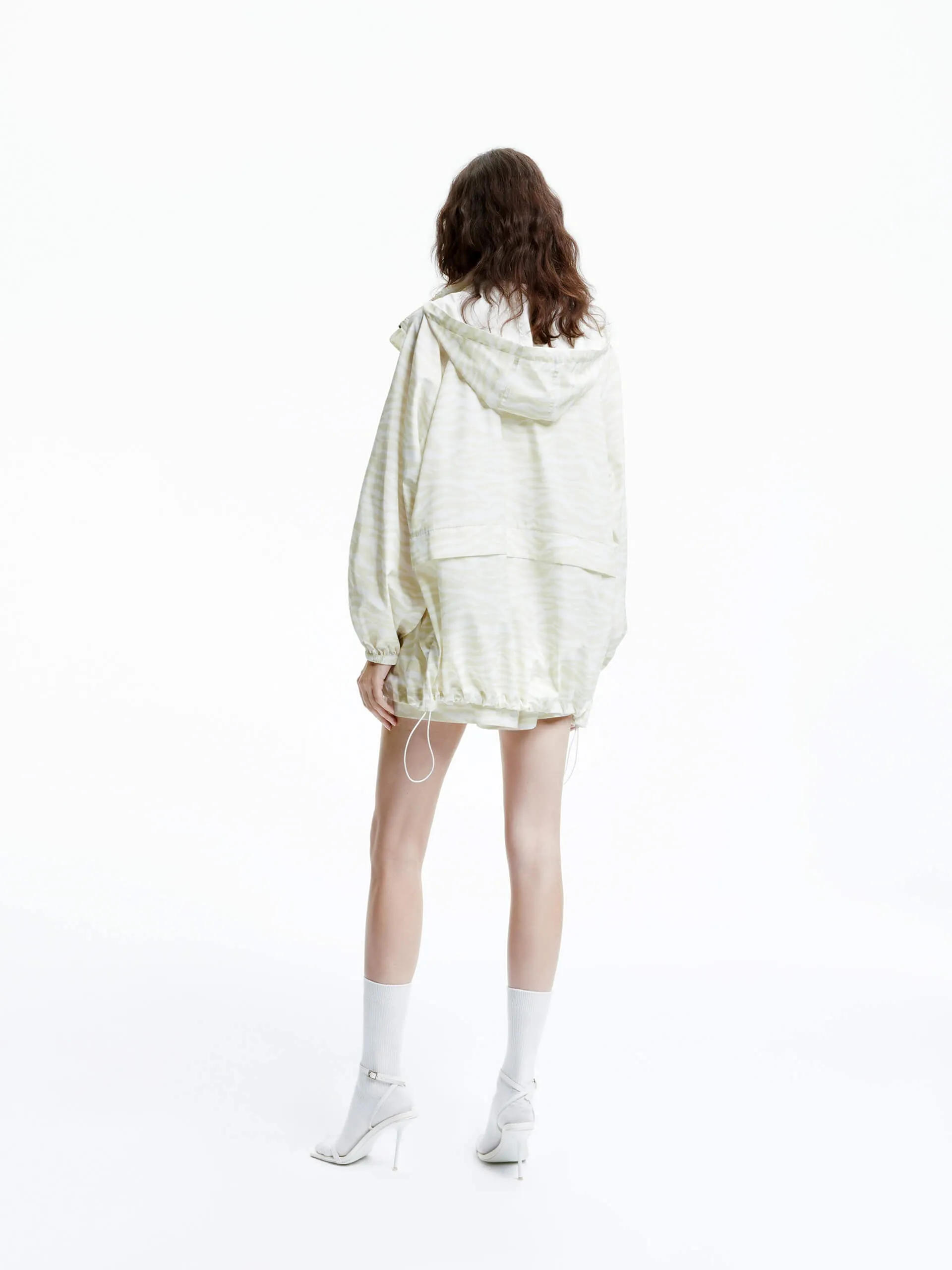 Double Waist Drawstring Shorts