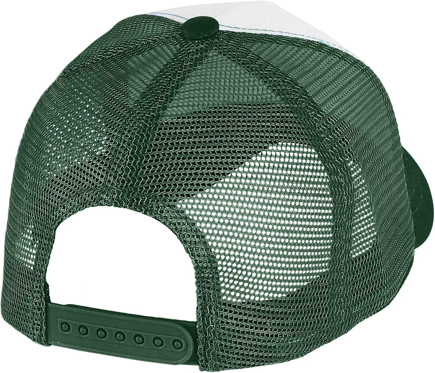 Falari 5-Panel Mesh Baseball Cap, Trucker Hat, Structured Plain Design, Cotton, Adjustable Size