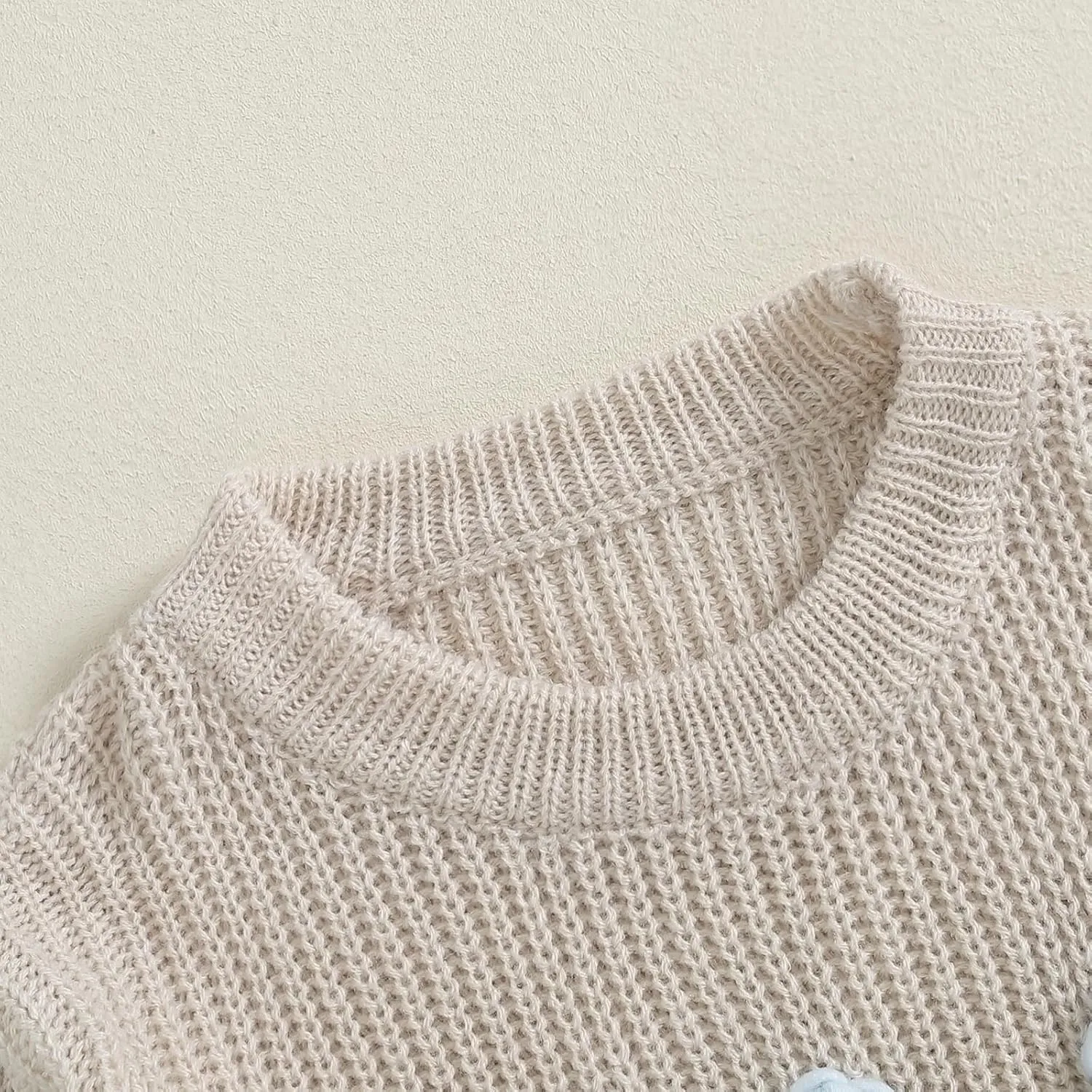 First Birthday Outfit Toddler Baby Boy Girls One Birthday Embroidery One Sweater Top Knit Pullover Sweatshirt Clothes