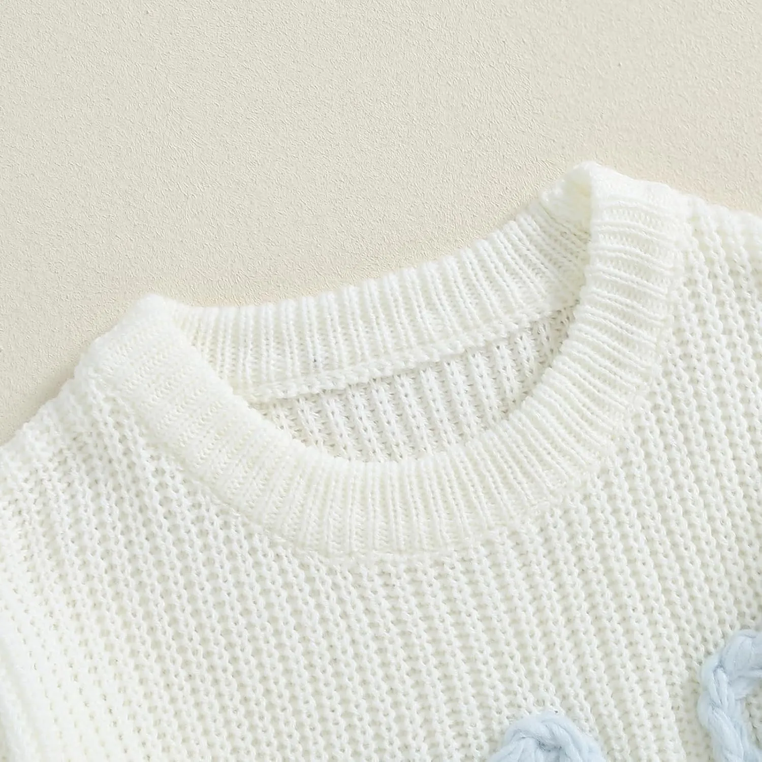 First Birthday Outfit Toddler Baby Boy Girls One Birthday Embroidery One Sweater Top Knit Pullover Sweatshirt Clothes