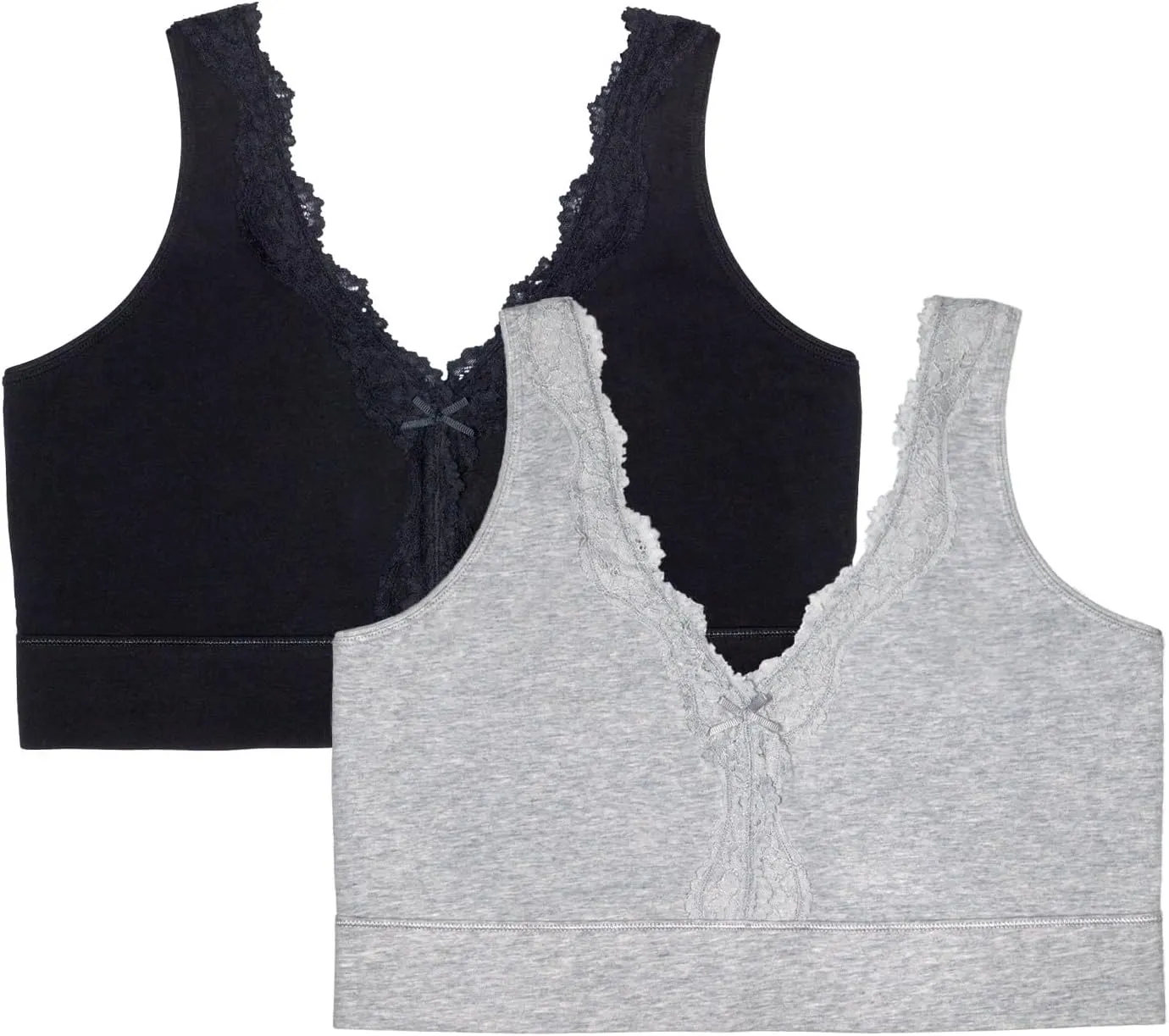 Fruit of the Loom Women's Full Coverage Wireless Cotton Bralette
