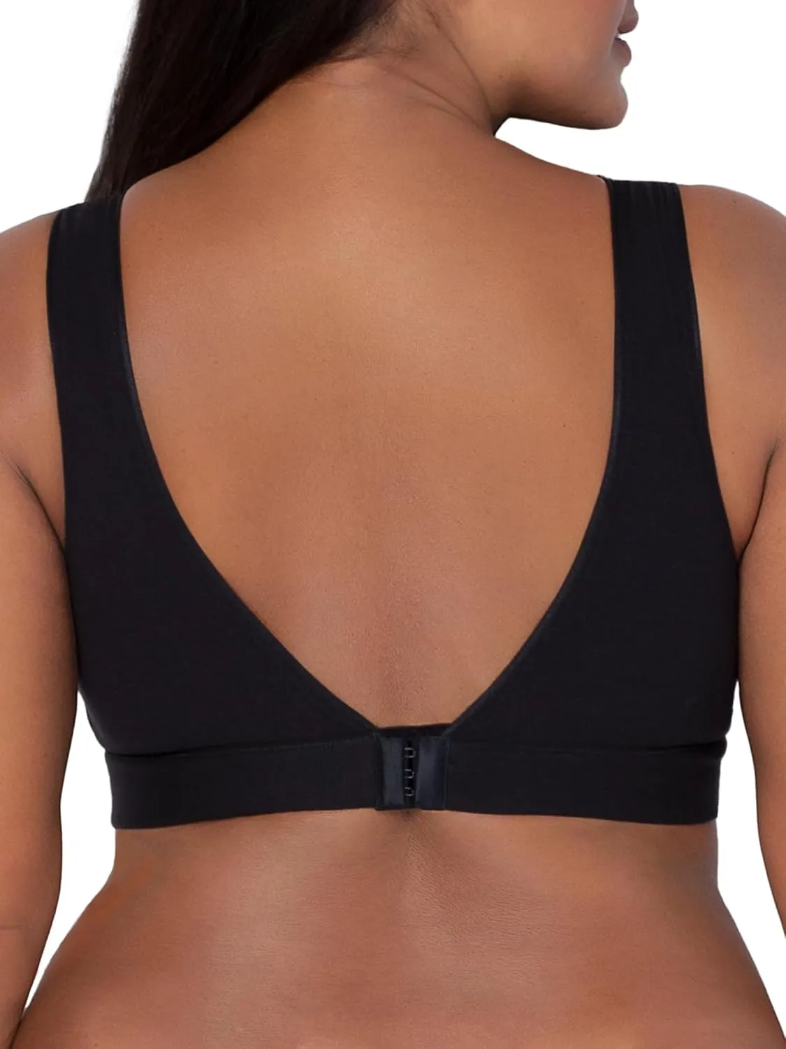 Fruit of the Loom Women's Full Coverage Wireless Cotton Bralette