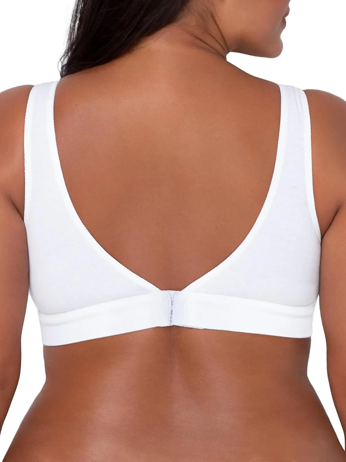 Fruit of the Loom Women's Full Coverage Wireless Cotton Bralette