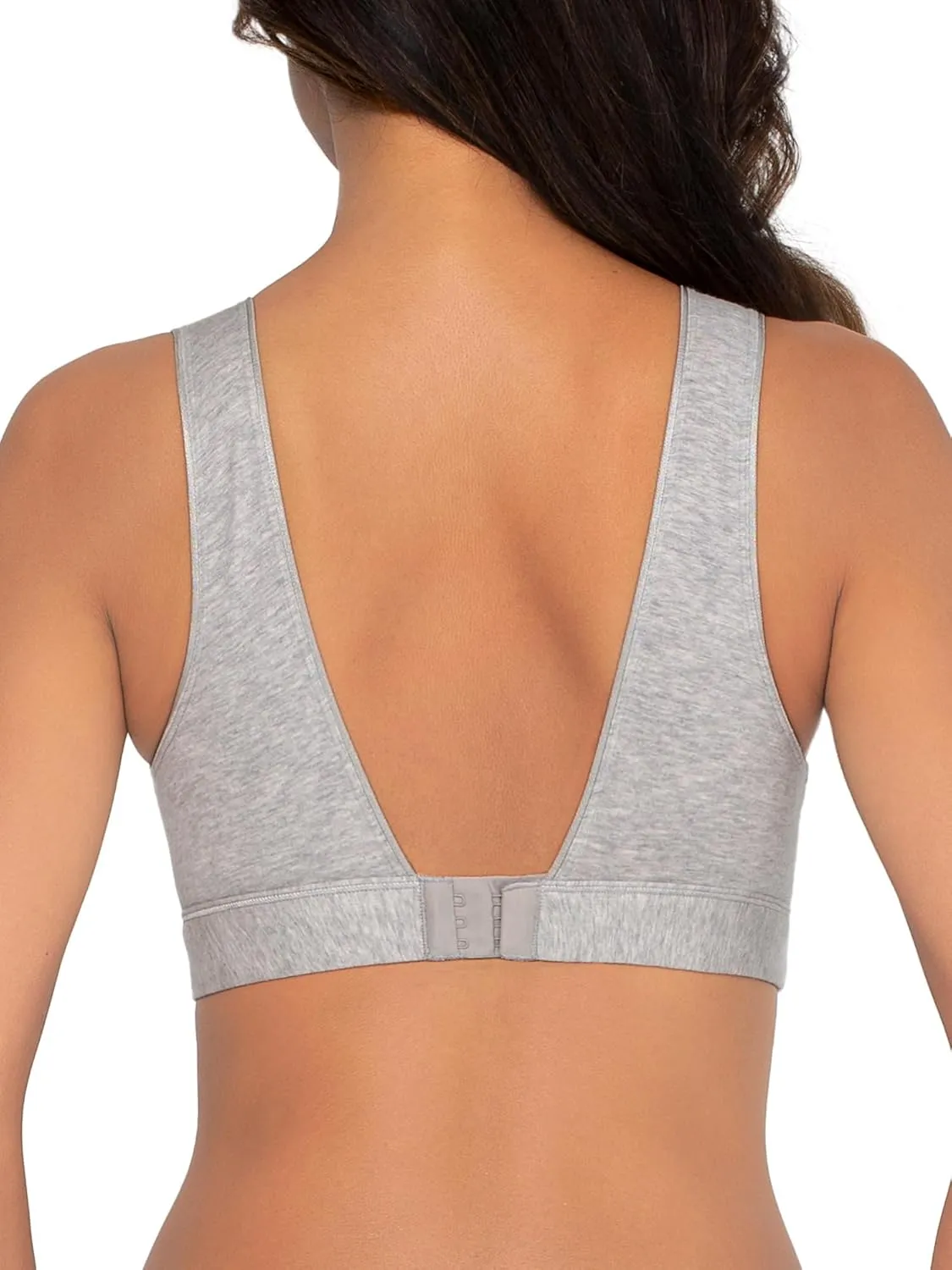 Fruit of the Loom Women's Full Coverage Wireless Cotton Bralette