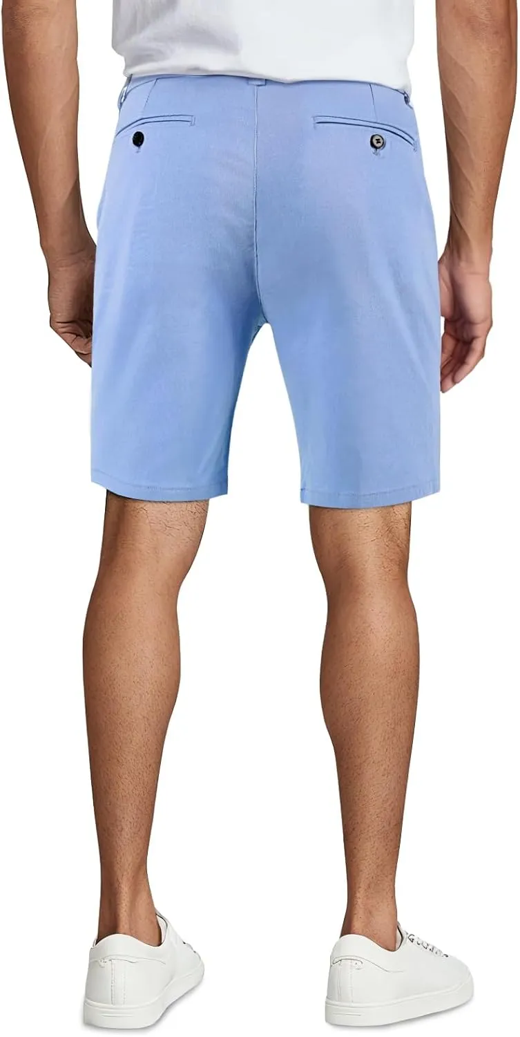 GINGTTO Mens Chino Shorts 9" Inseam Dress Shorts for Men Stretch