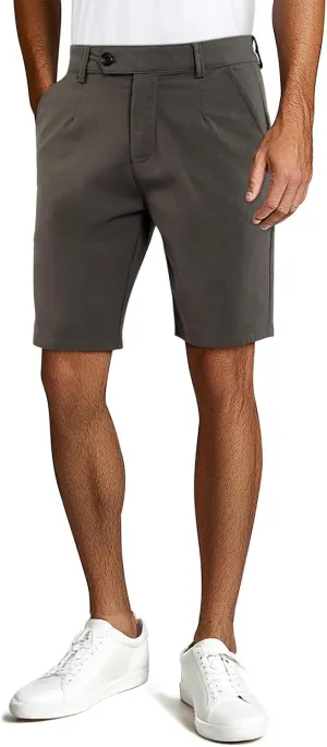 GINGTTO Mens Chino Shorts 9" Inseam Dress Shorts for Men Stretch