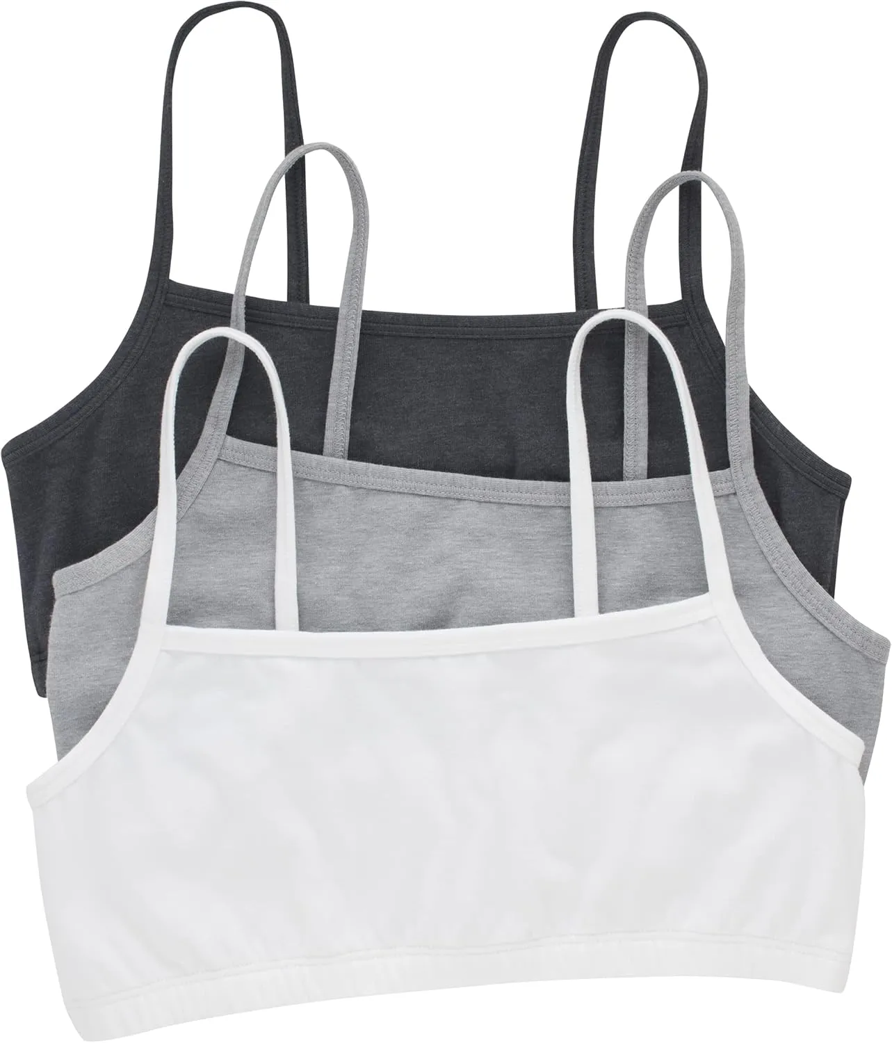 Hanes Women's Cotton String Bralette (3 Pack)