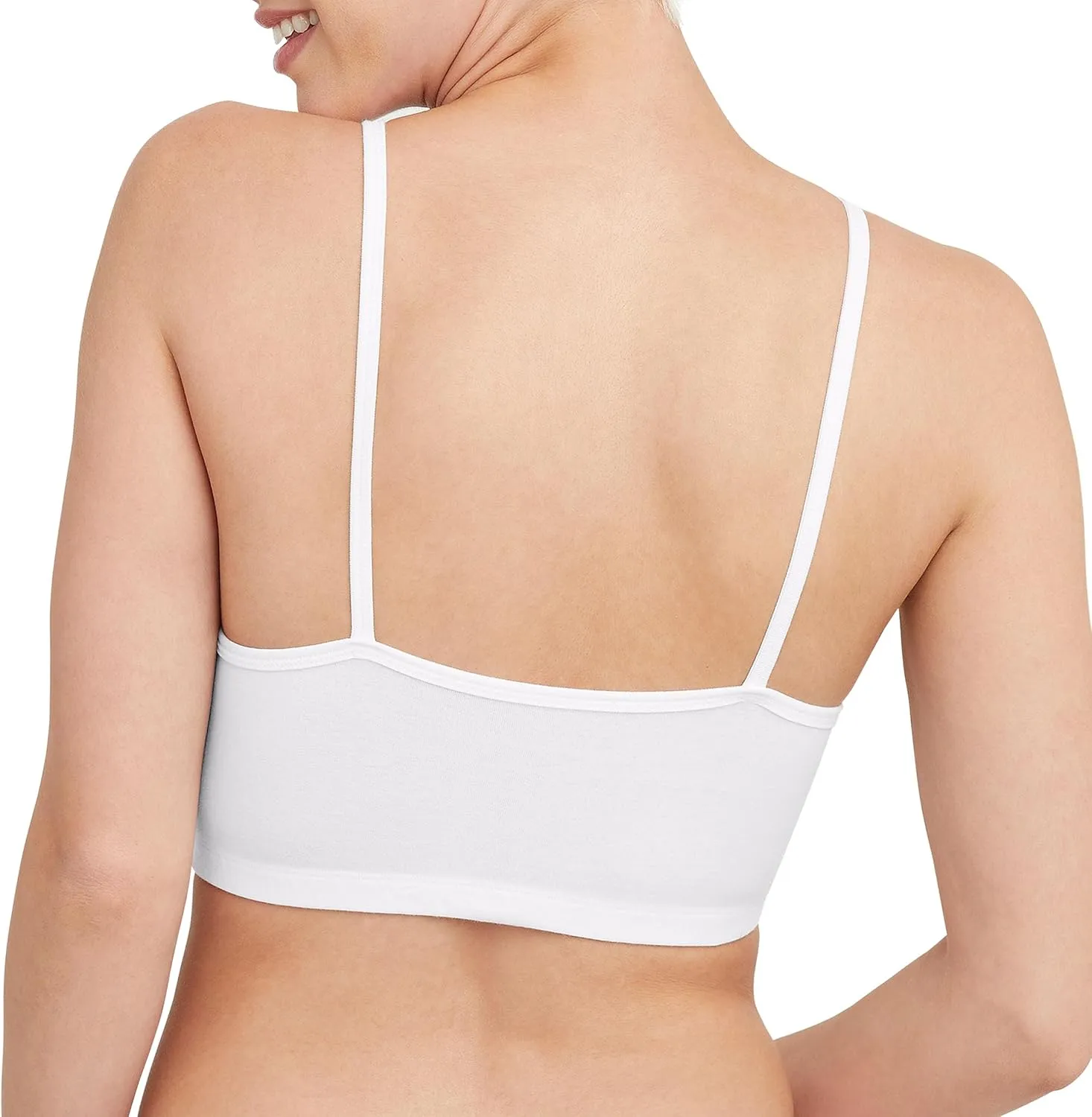 Hanes Women's Cotton String Bralette (3 Pack)