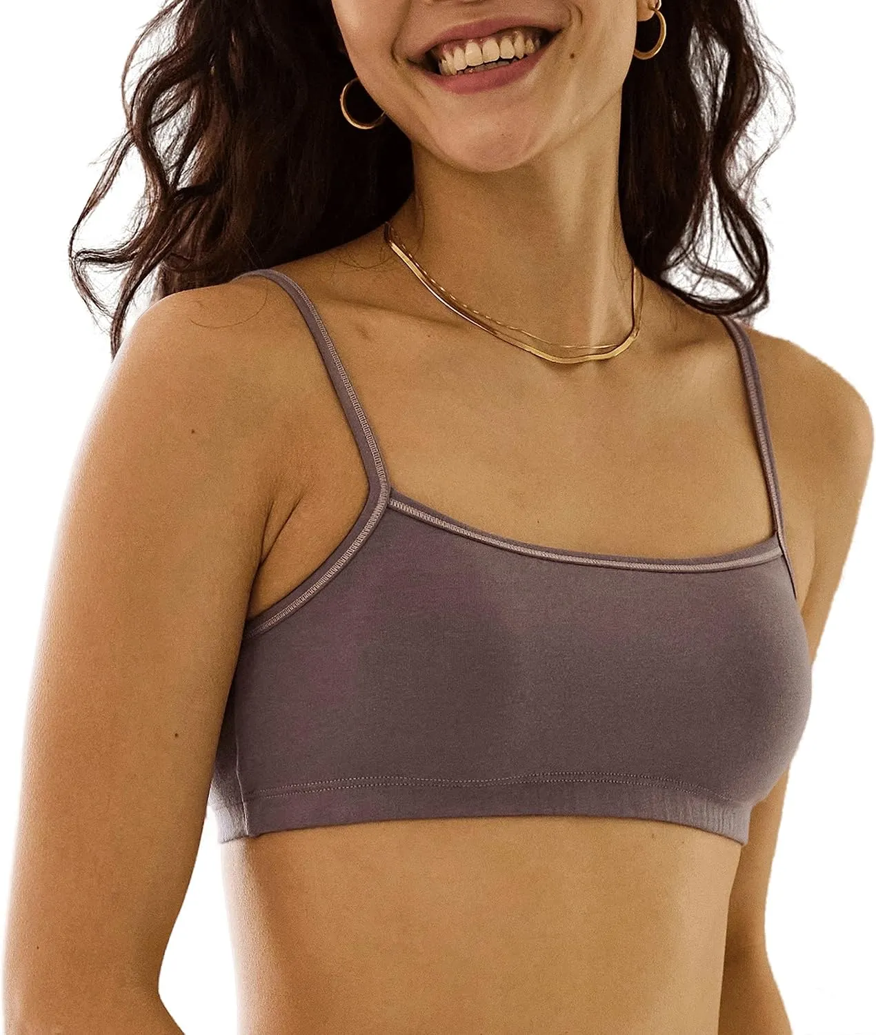 Hanes Women's Cotton String Bralette (3 Pack)