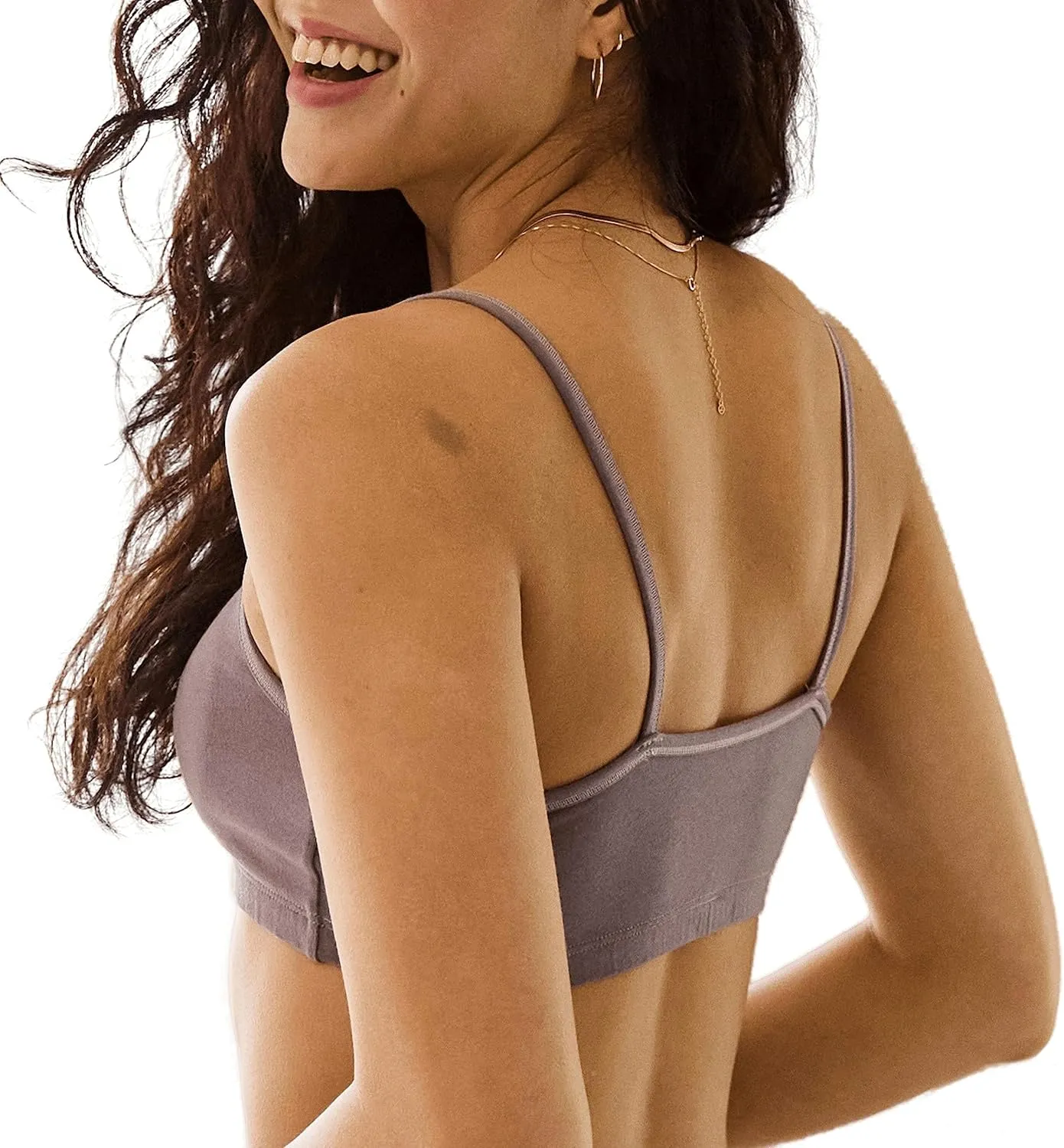 Hanes Women's Cotton String Bralette (3 Pack)