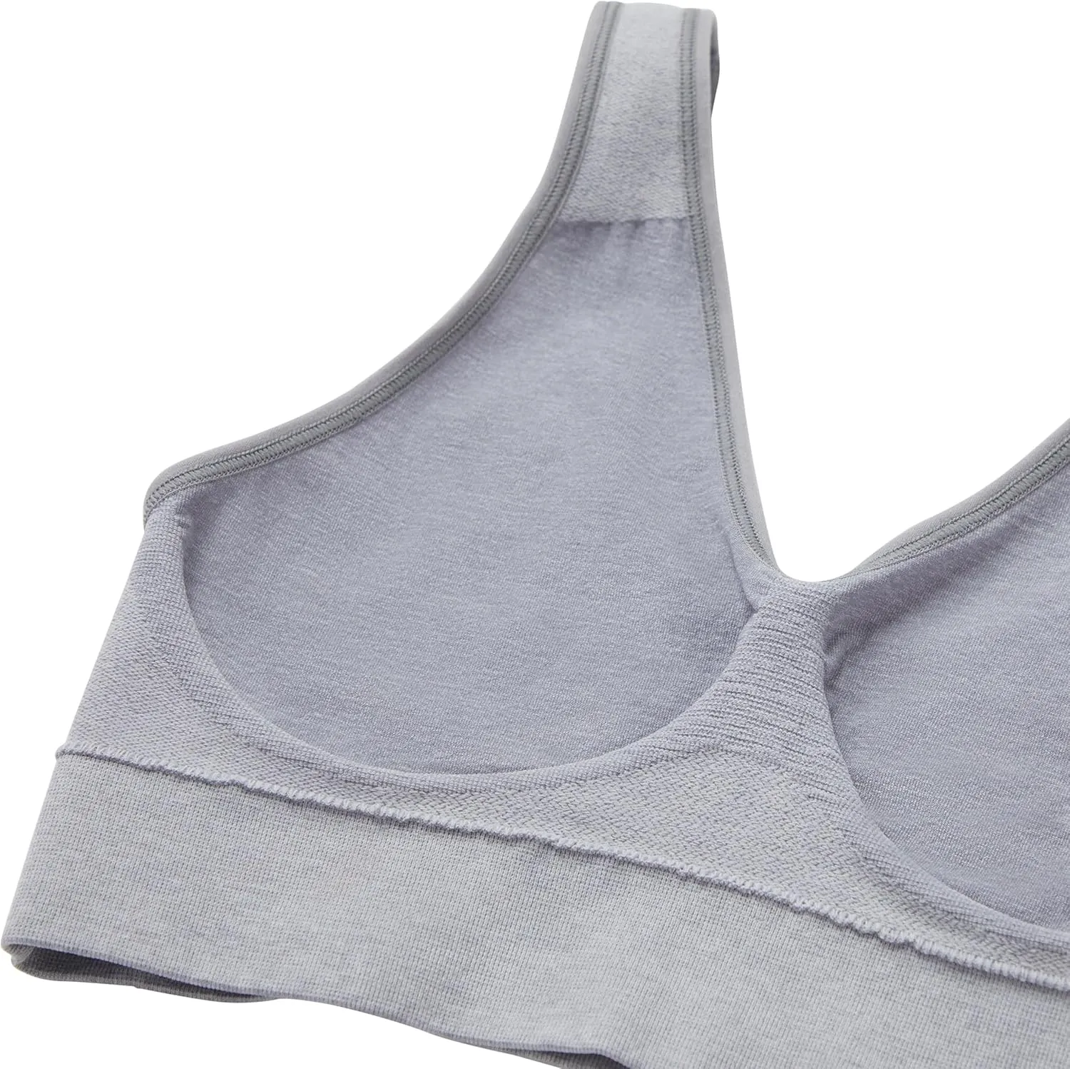 Hanes Women's Cozy Wireless Bra, Full-Coverage Pullover Bra, Seamless T-Shirt Bra