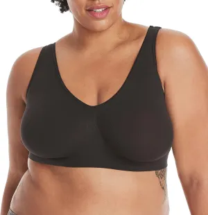 Hanes Women's Cozy Wireless Bra, Full-Coverage Pullover Bra, Seamless T-Shirt Bra