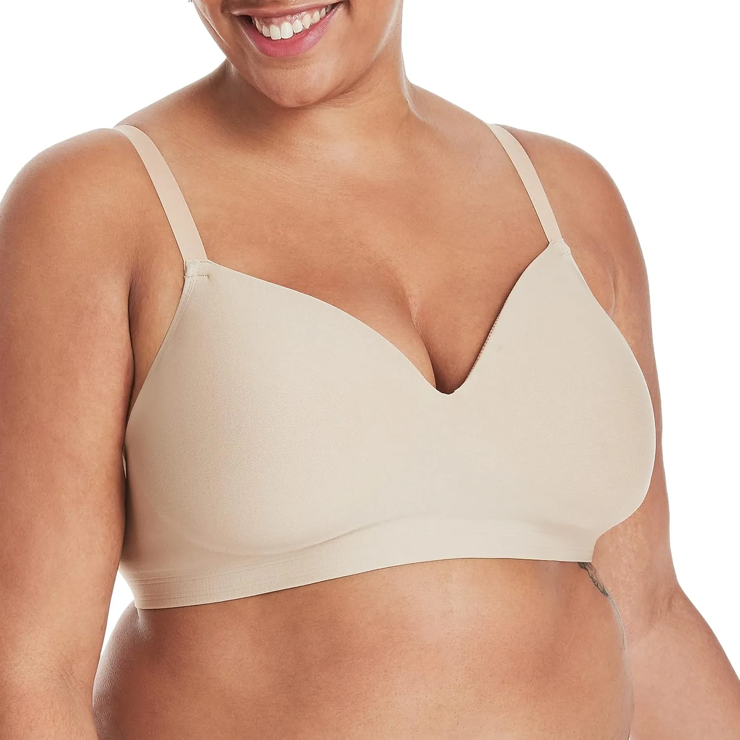 Hanes Women's SmoothTec ComfortFlex Fit Wirefree Bra MHG199