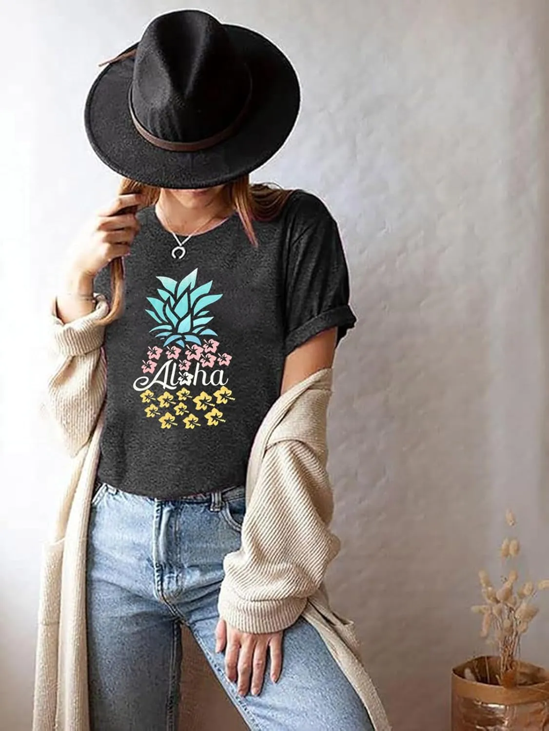 Hawaiian Shirt Women Family Vacation Tee Girls Hawaii Trip Summer Vacation T-Shirt