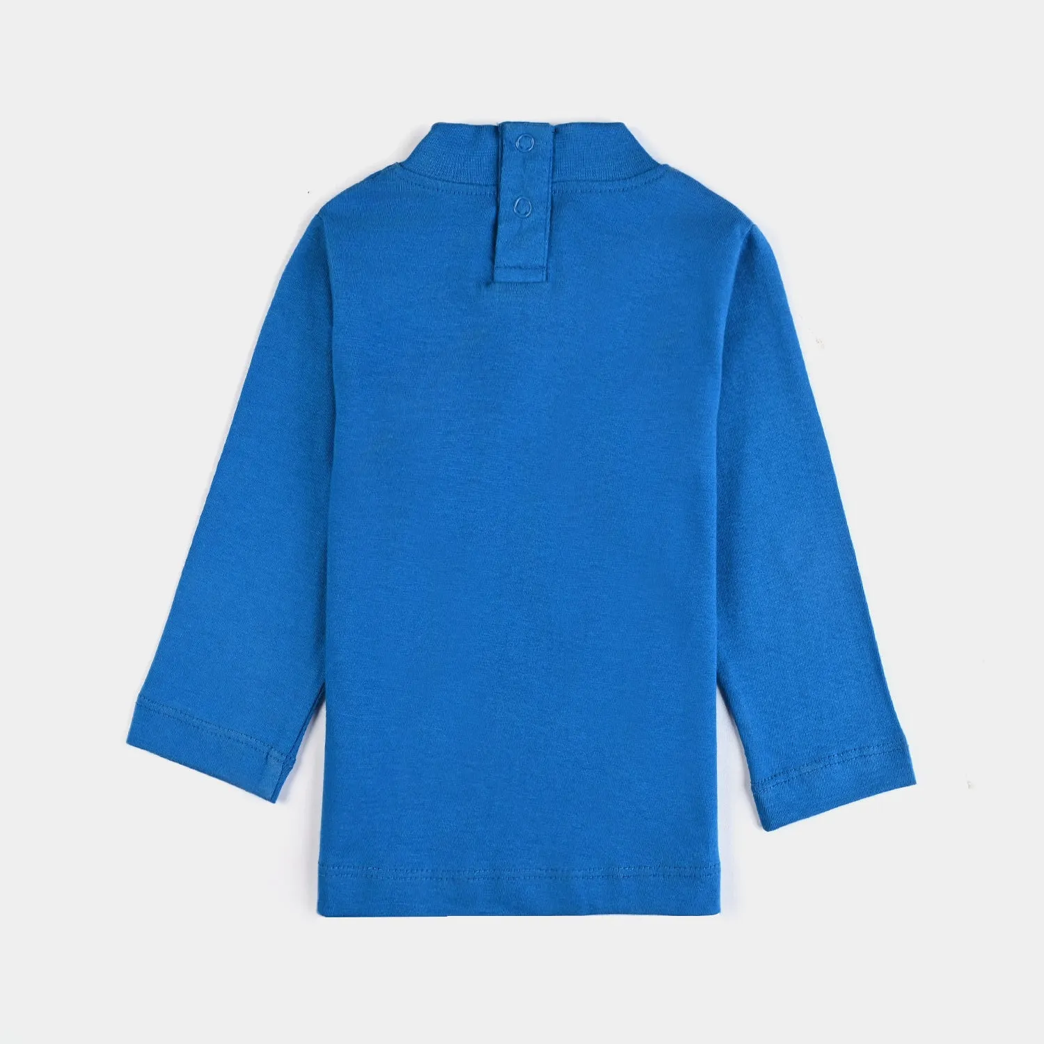 Infant Boys Cotton Jersey T-Shirt F/S Happy Camper-Blue