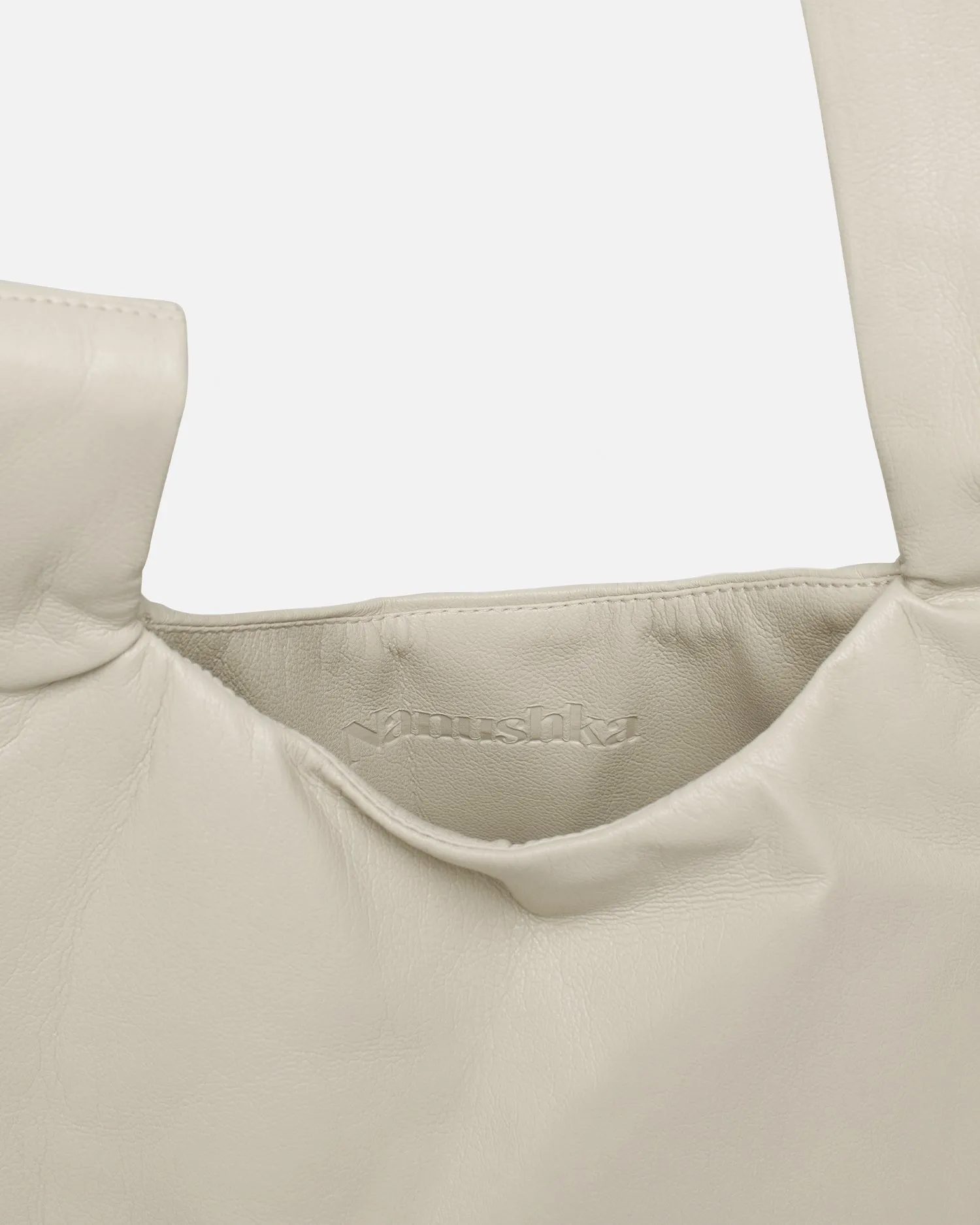 Jen - Okobor Alt-Leather Bag - Creme