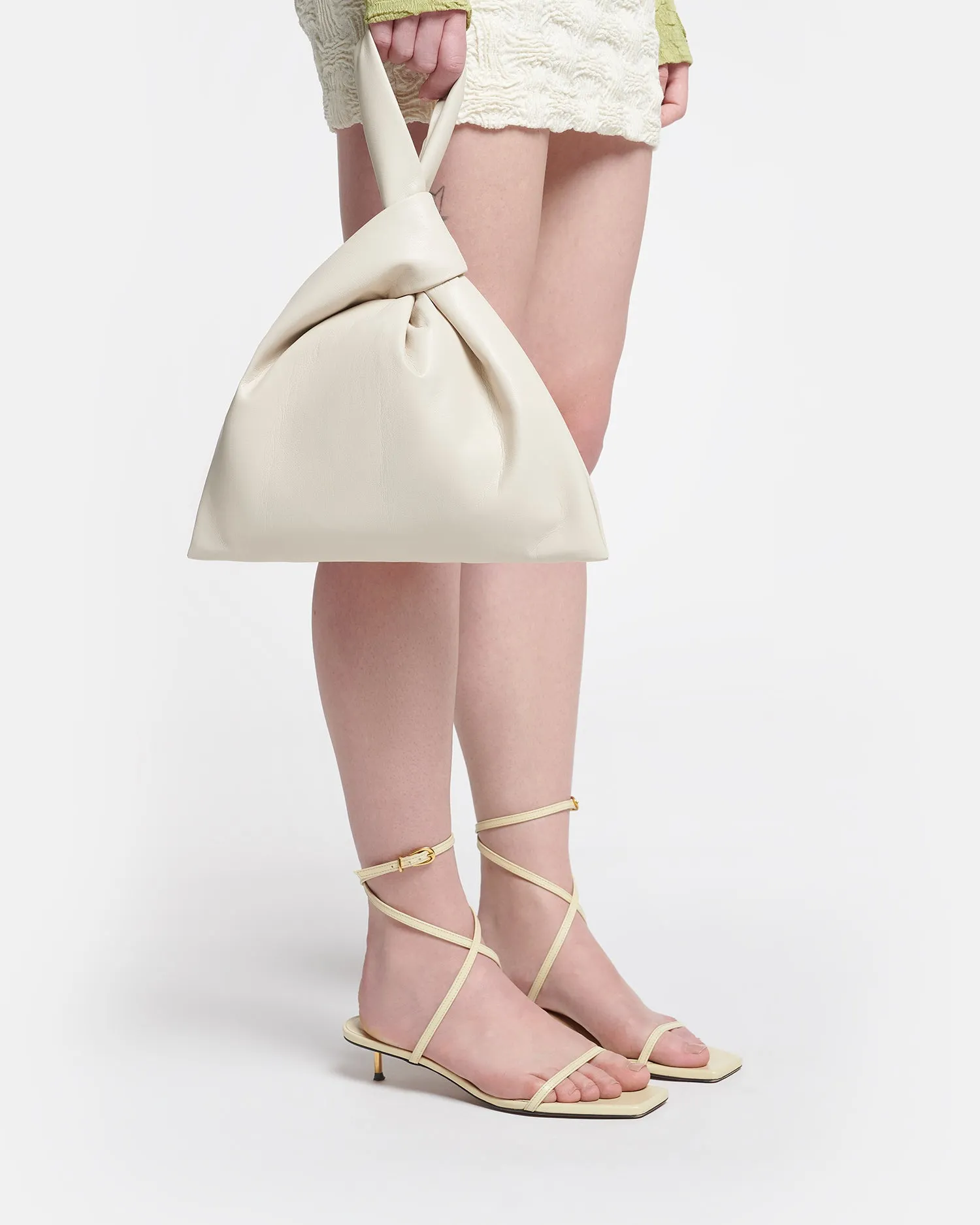 Jen - Okobor Alt-Leather Bag - Creme