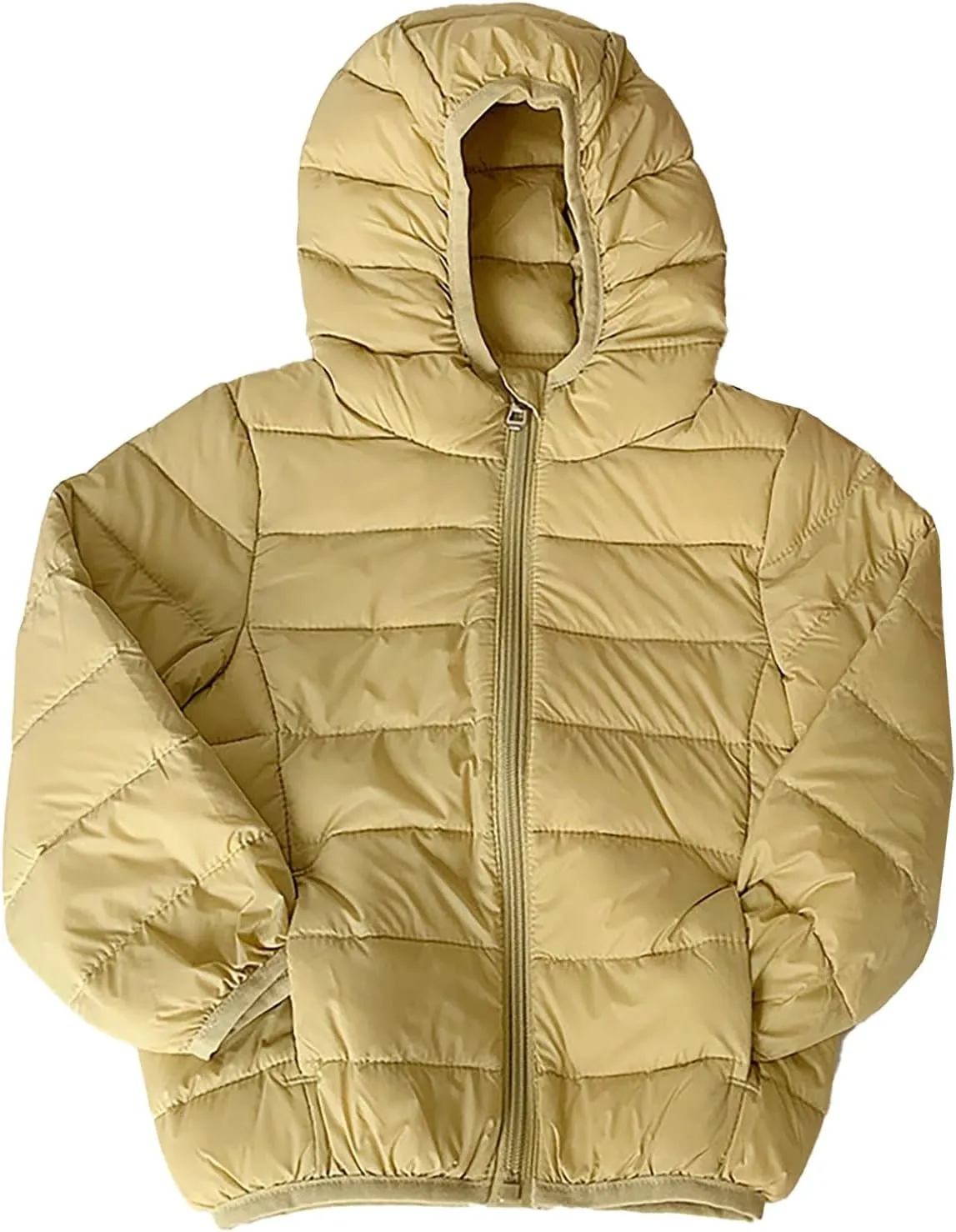 Kids Boy Girl Puffer Jacket Coat Zip Up Hoodies Warm Insulated Padded Jackets Girls' Outerwear Down Jackets & Coats