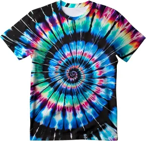 Kids Tie Dye T-Shirt,Children Hippies Senior Tie Dye Tee Tshirt for Boys Girls