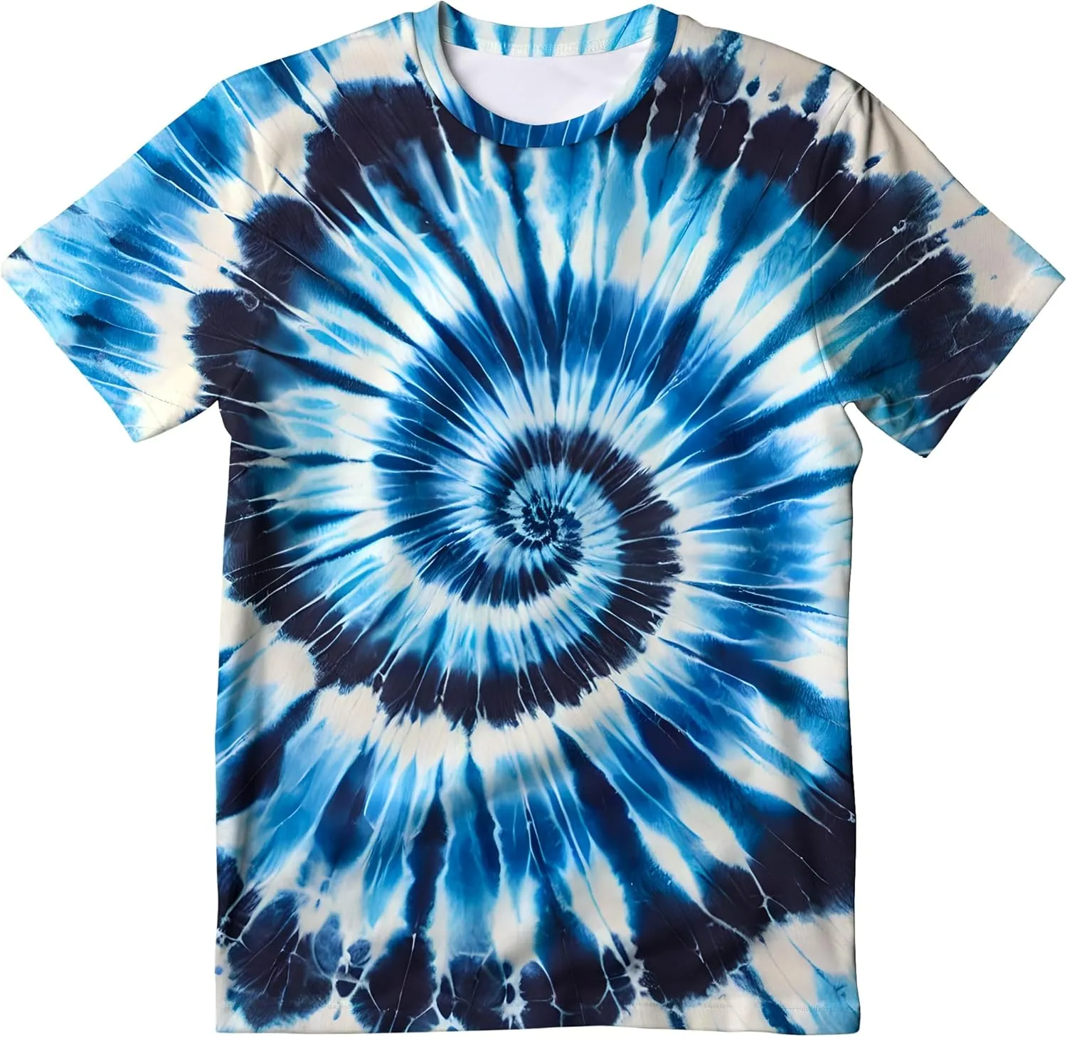 Kids Tie Dye T-Shirt,Children Hippies Senior Tie Dye Tee Tshirt for Boys Girls