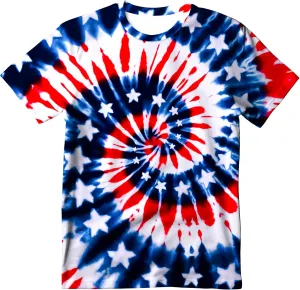 Kids Tie Dye T-Shirt,Children Hippies Senior Tie Dye Tee Tshirt for Boys Girls