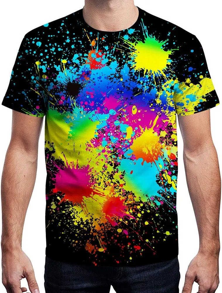 LAIDIPAS Shirts for Men Women Graphic Tees Unisex 3D Printed Short Sleeve Novelty Tops T-Shirts