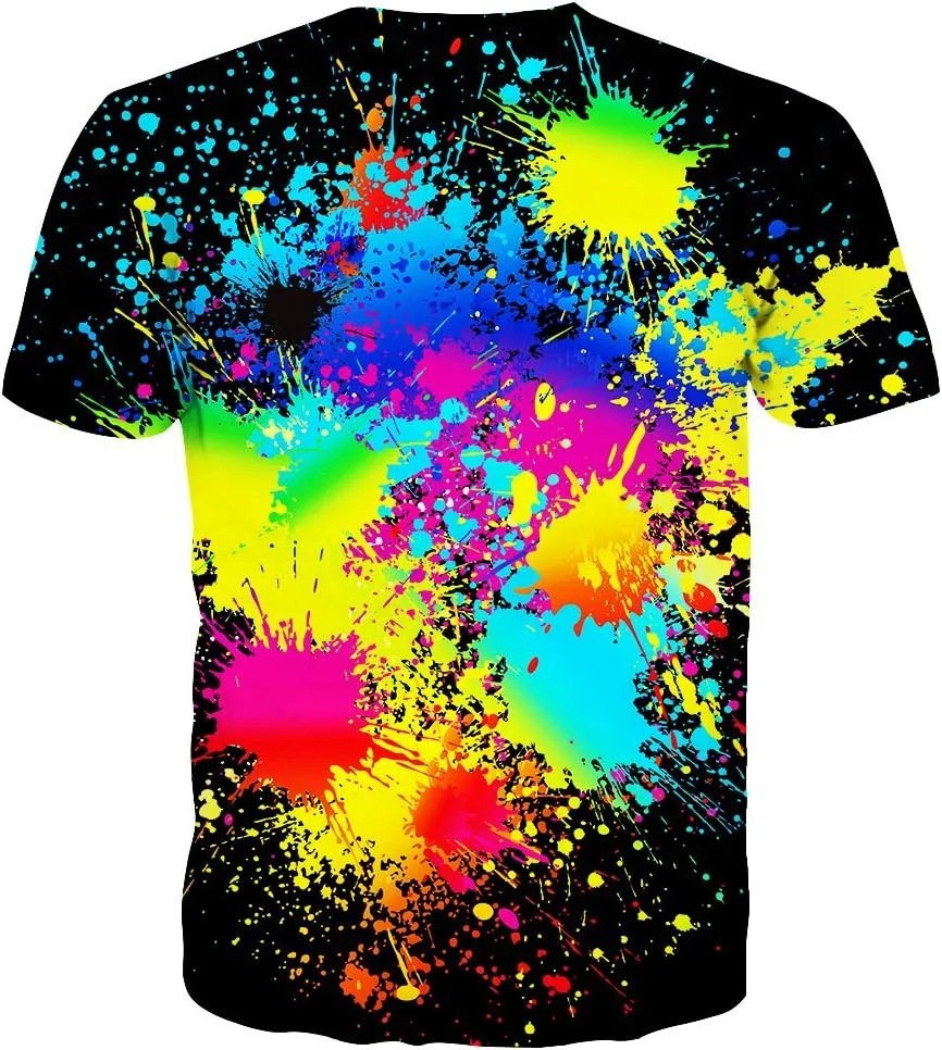 LAIDIPAS Shirts for Men Women Graphic Tees Unisex 3D Printed Short Sleeve Novelty Tops T-Shirts