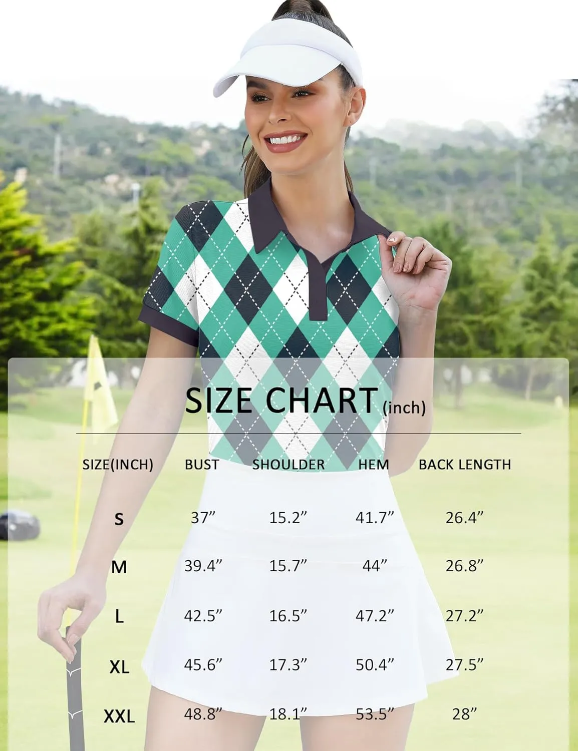 LOMON Womens Golf Polo Shirts Short Sleeve Collared Tops Lightweight Moisture Wicking Tennis Activewear S-XXL