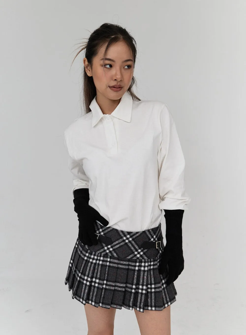 Long Knit Gloves CN18